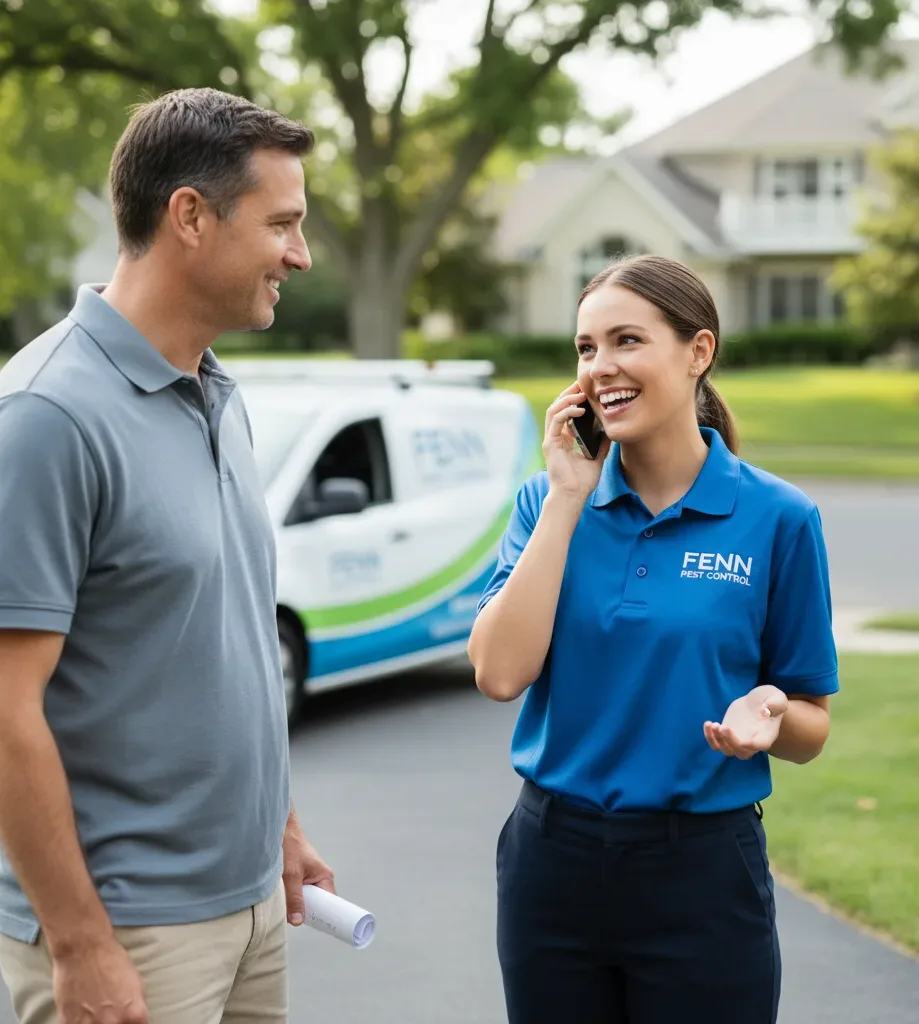Fenn Pest Control customer support in West Liberty